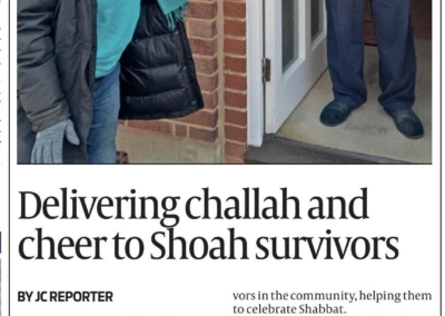Article: Delivering Challah and Cheer to Holocaust Survivors
